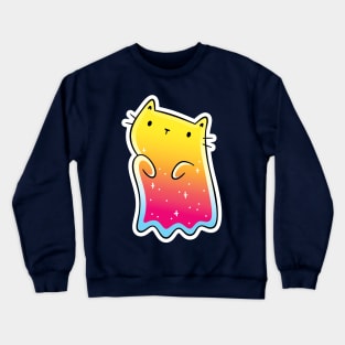 Ghost Kitty Crewneck Sweatshirt